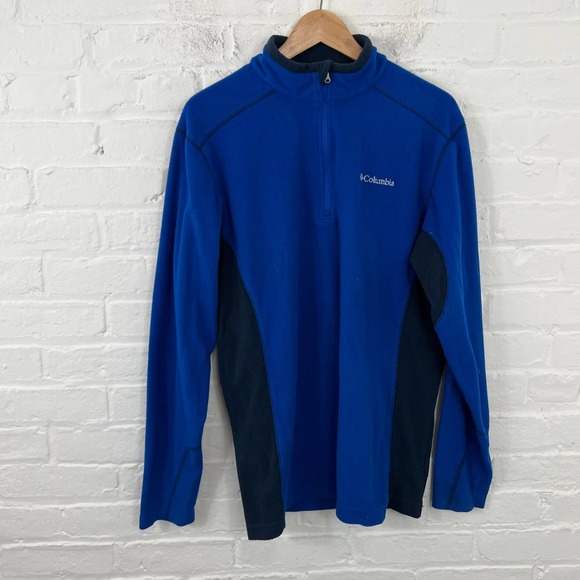 Columbia Sweaters Columbia Mens Fleece Quarter Zip Pullover Sweater